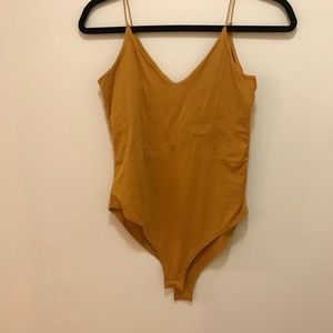 Mustard Yellow Bodysuit